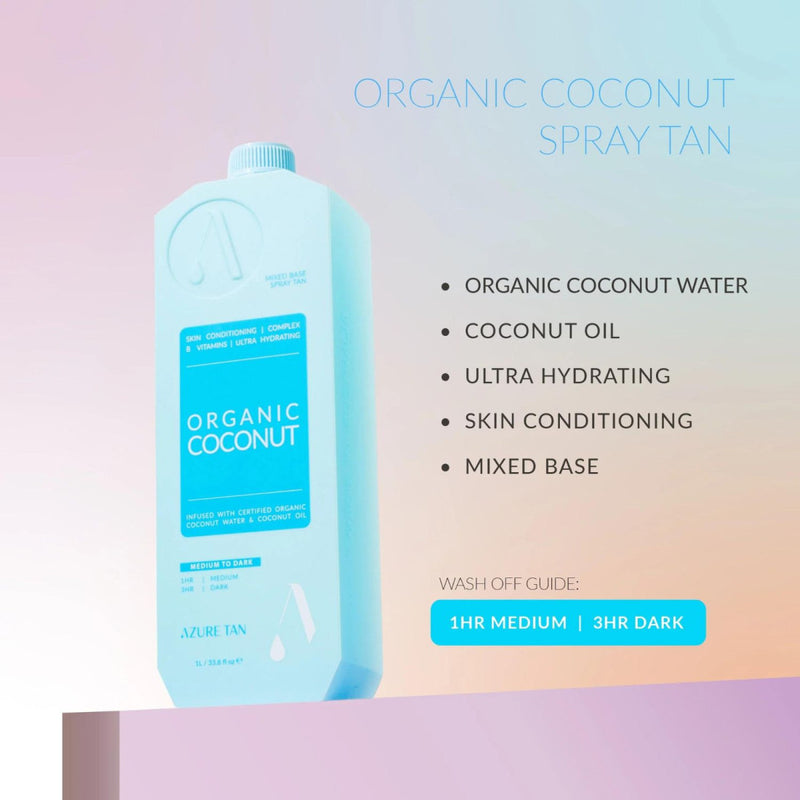 Azure Tan | Organic Coconut spray tan