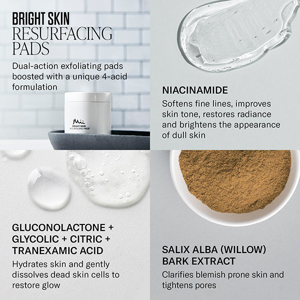 Mii Cosmetics | Bright Skin Resurfacing Pads