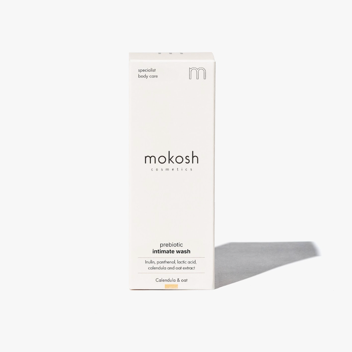 mokosh probiotic intimate wash calendula and oat – milde vegan wasgel voor intieme zone met calendula en haver