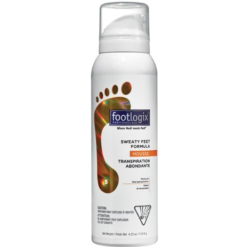 Footlogix | Sweaty Feet voet mousse tegen zweetvoeten