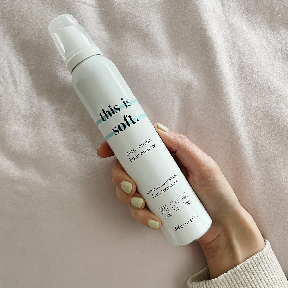 this is us. | this is soft - deep comfort body mousse