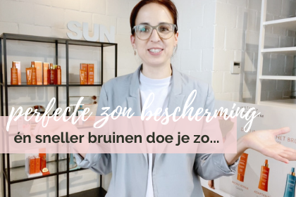 Hoe je sneller bruint maar toch optimaal beschermt bent voor de zon?