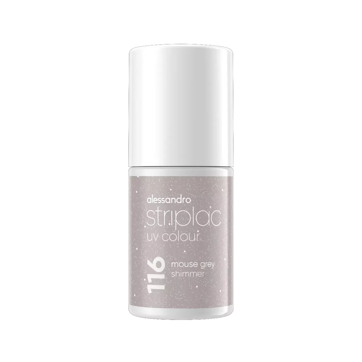 Alessandro | Striplac Peel or Soak Gellak - Mouse Grey 116