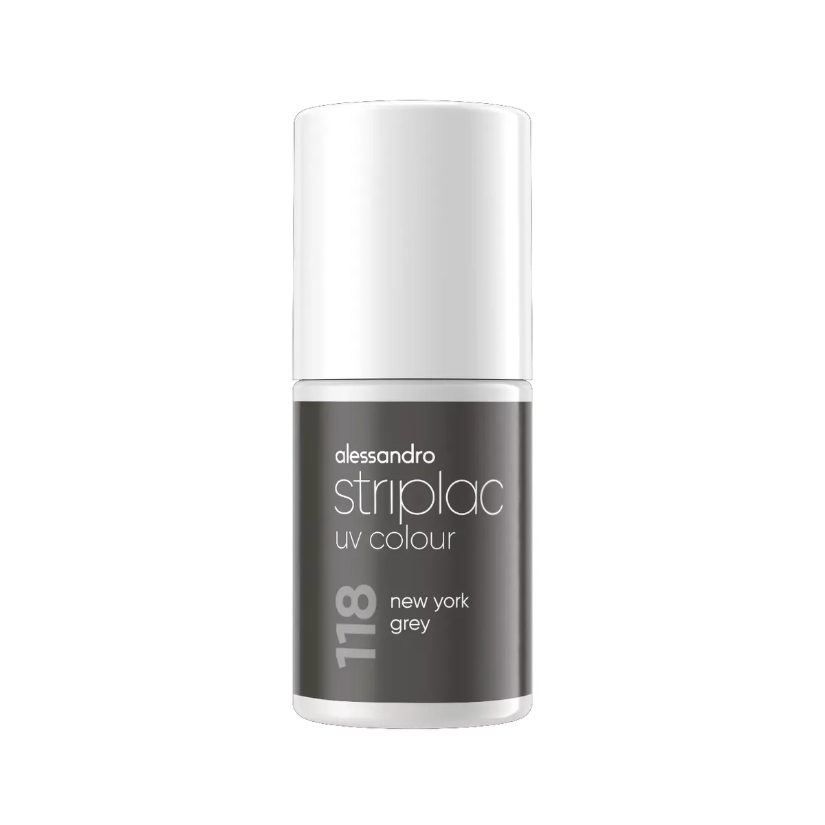 Alessandro | Striplac Peel or Soak Gellak - New York Grey 118