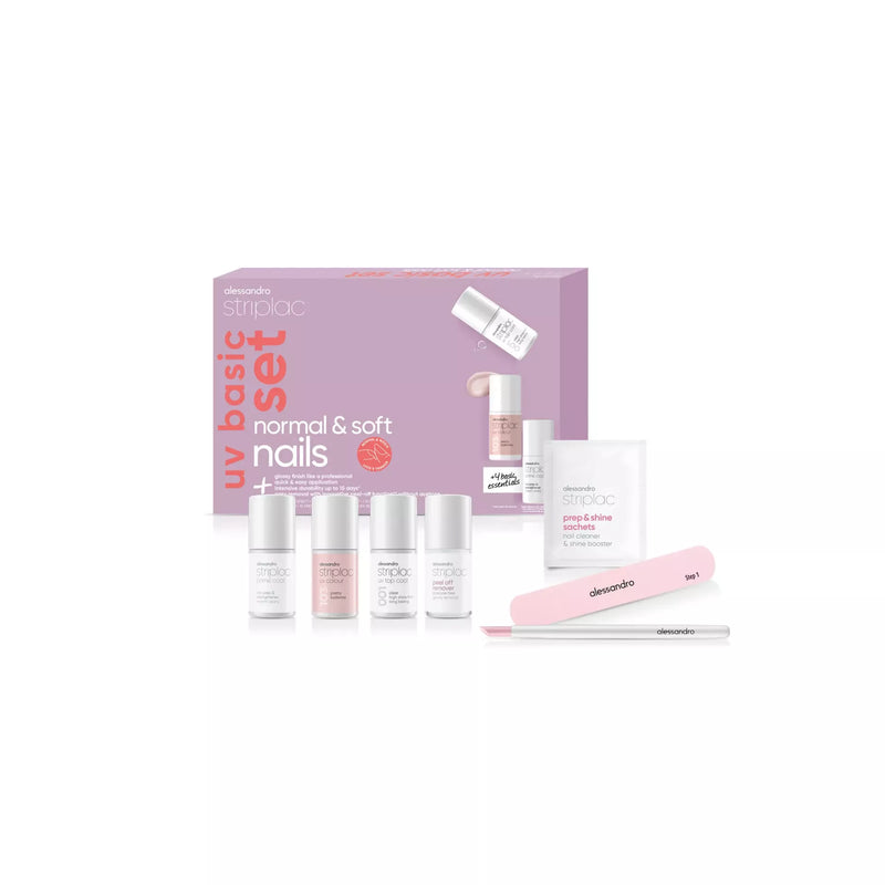 uv basic set voor normale en zachte nagels
