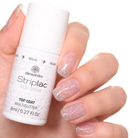 Striplac Peel or Soak Gellak - Top coat multi glitter