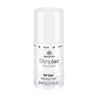 Striplac Peel or Soak Gellak - Top coat multi glitter