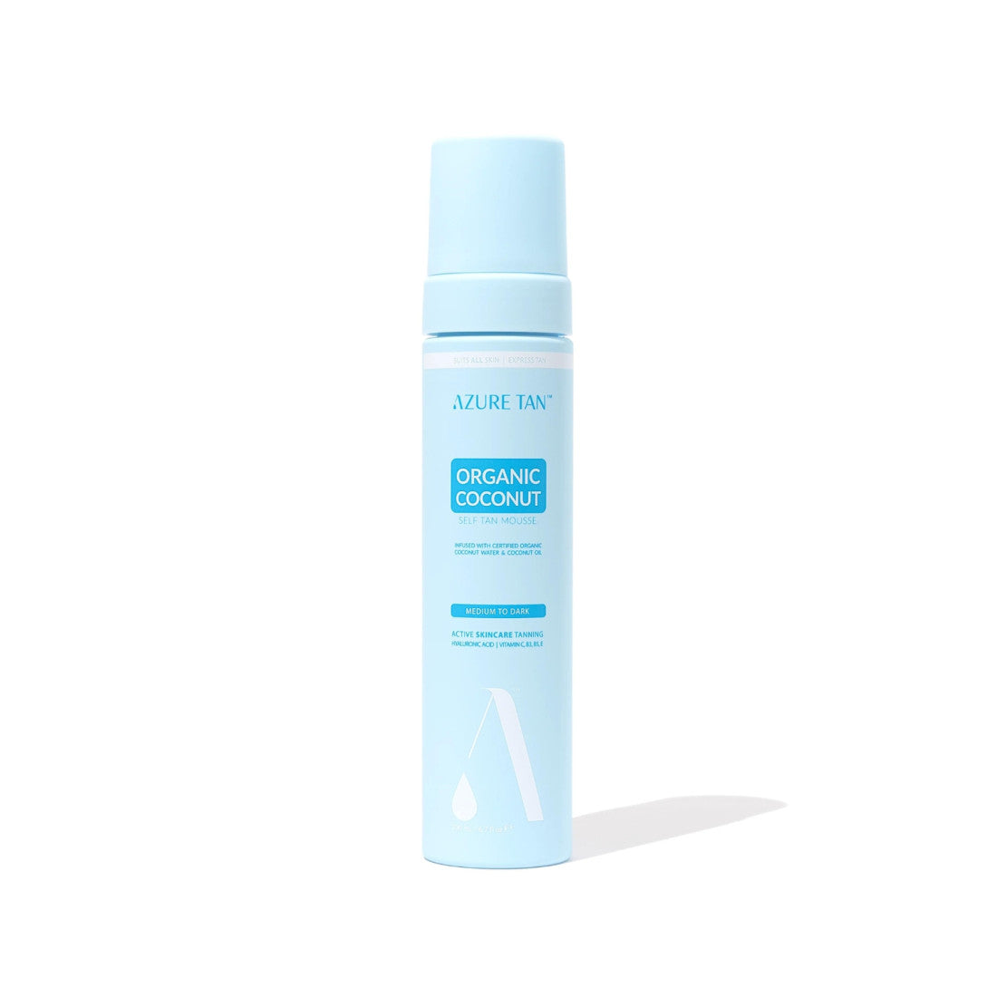 Azure Tan | Organic Coconut - medium to dark tan