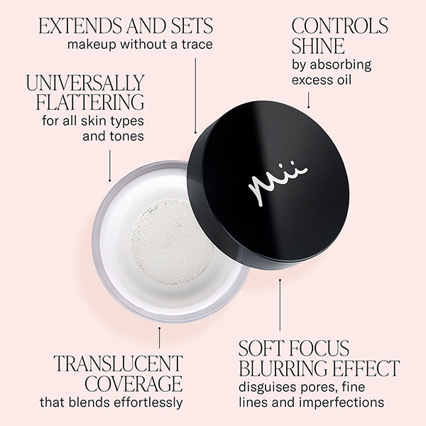 Mii Cosmetics | Illusionist translucent powder