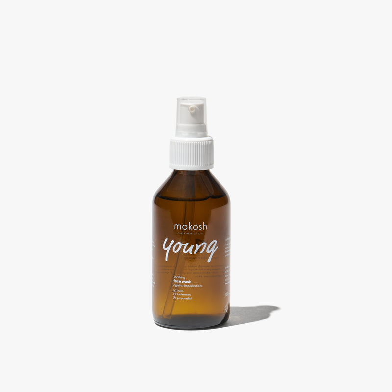 mokosh young anti imperfection face wash gel