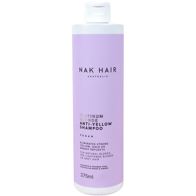 NAK hair | Platinum blonde anti-yellow shampoo