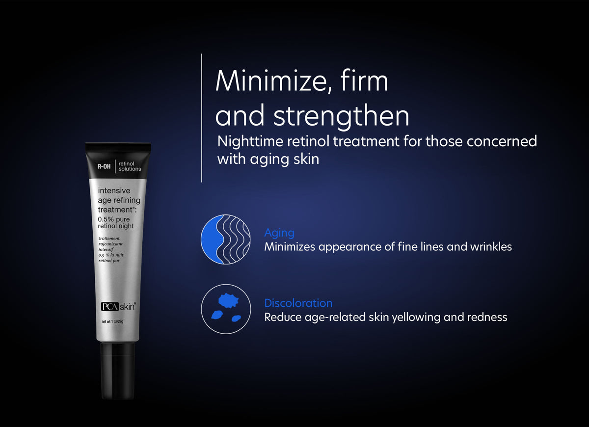 pca skin intensive age refining treatment anti aging retinol werking tegen huidveroudering