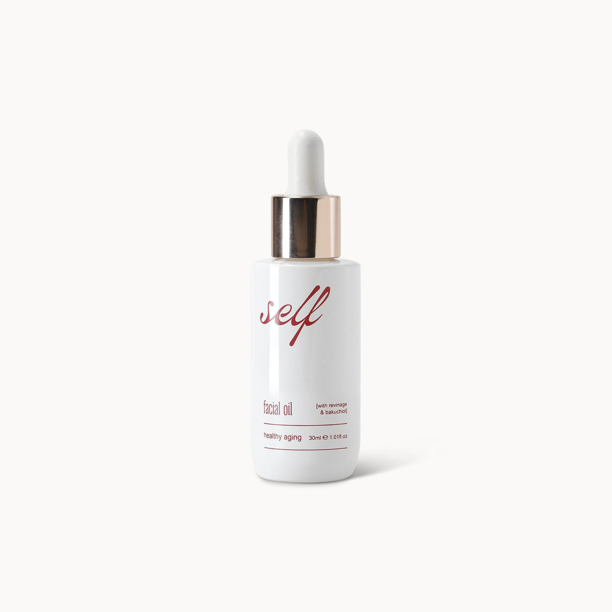 self natural facial oil product shot