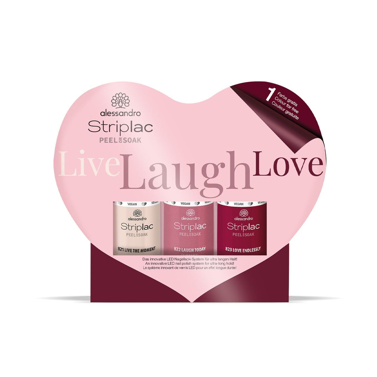 Alessandro | Striplac Live Laugh Love kleuren set