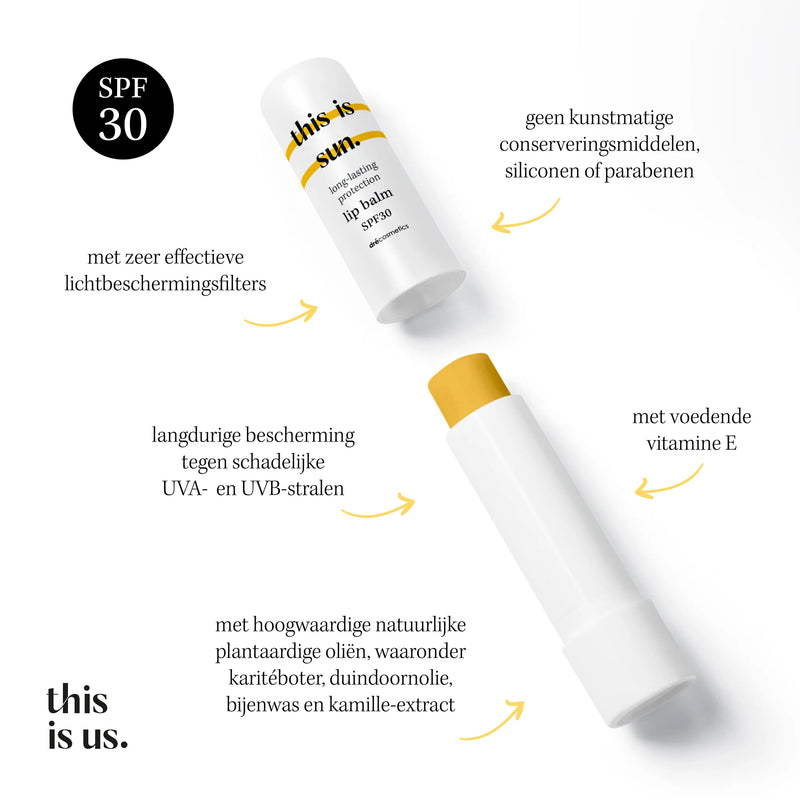 this is us. | this is sun - Lip balm SPF50