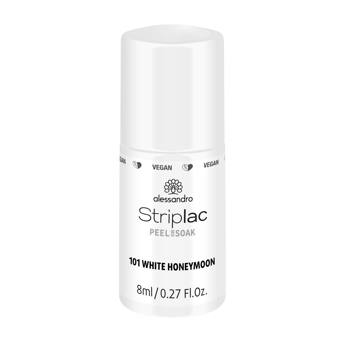 Alessandro | Striplac Peel or Soak Gellak - White Honeymoon 101