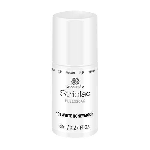 Alessandro | Striplac Peel or Soak Gellak -  White Honeymoon 101