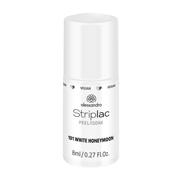 Alessandro | Striplac Peel or Soak Gellak - White Honeymoon 101