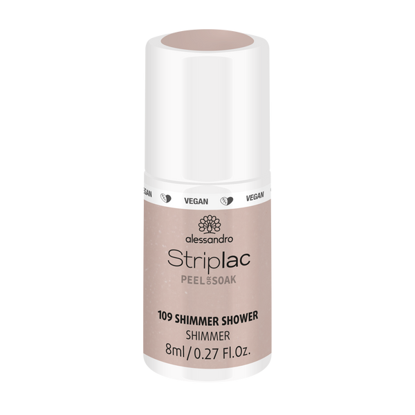 Alessandro | Striplac Peel or Soak Gellak - Shimmer Shower 109