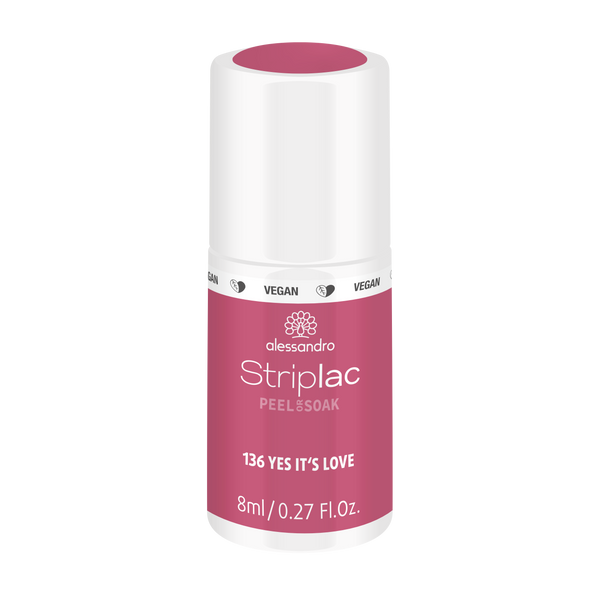 Alessandro | Striplac Peel or Soak Gellak - Yes it's love 136