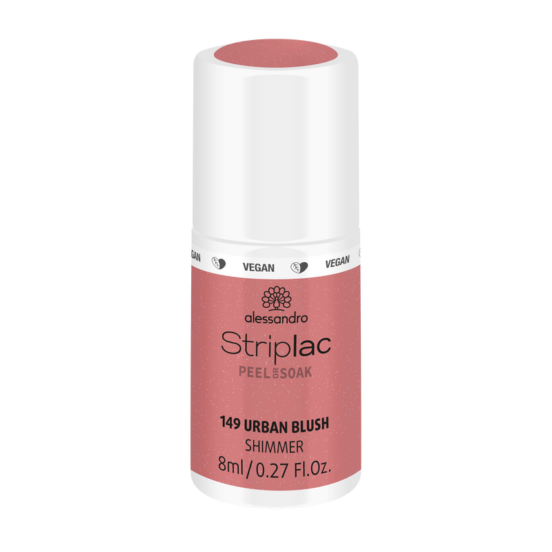 Alessandro | Striplac Peel or Soak Gellak - Urban Blush shimmer 149