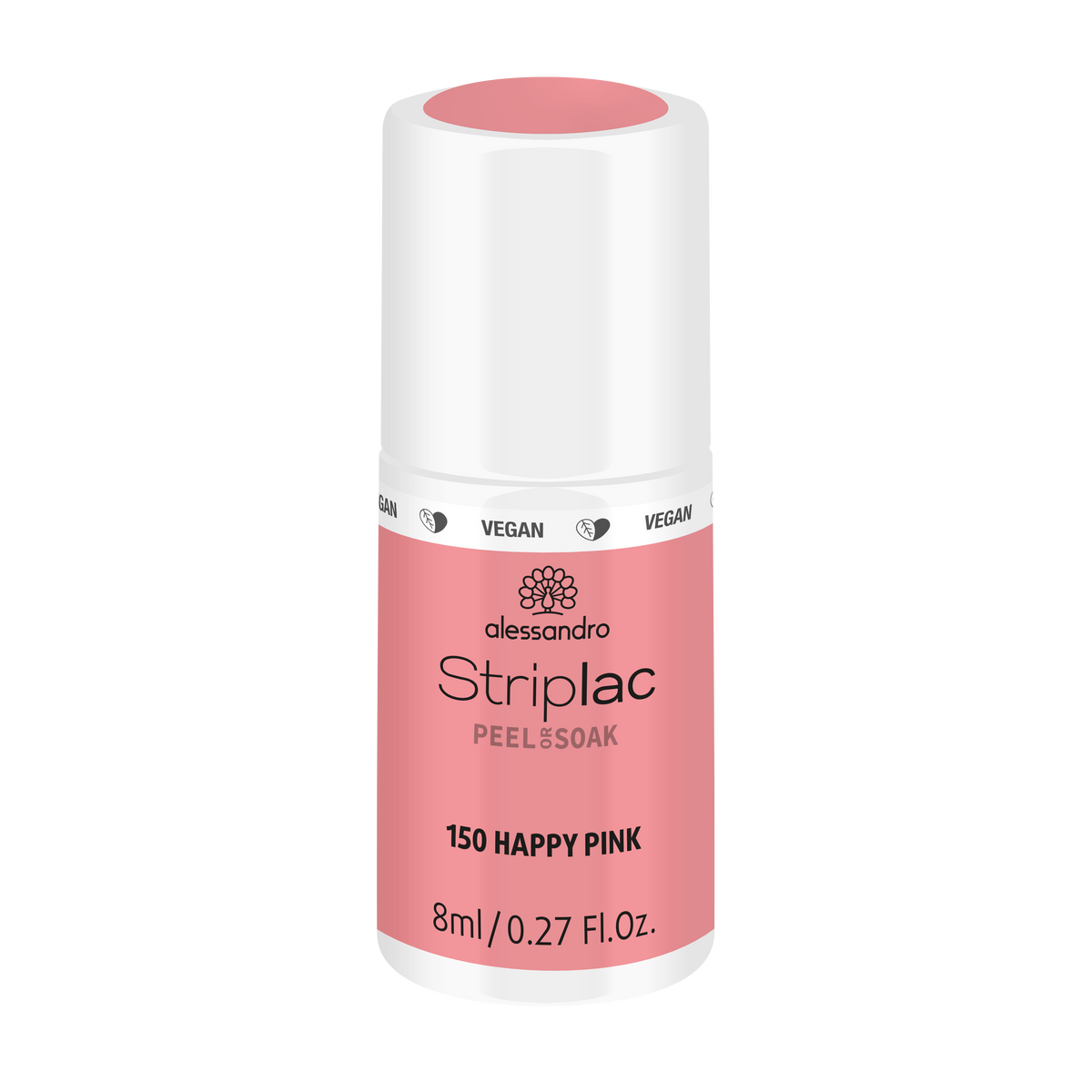 Alessandro | Striplac Peel or Soak Gellak - Happy Pink 150