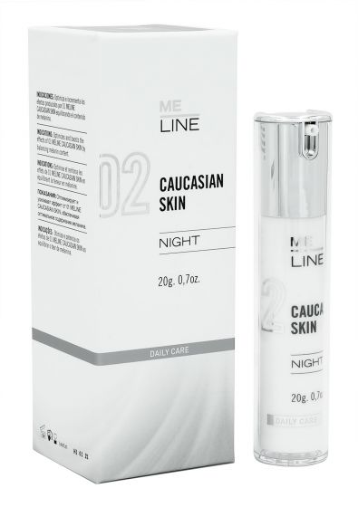 MELINE | Caucasian skin night 02 - nachtcrème tegen pigmentvlekken