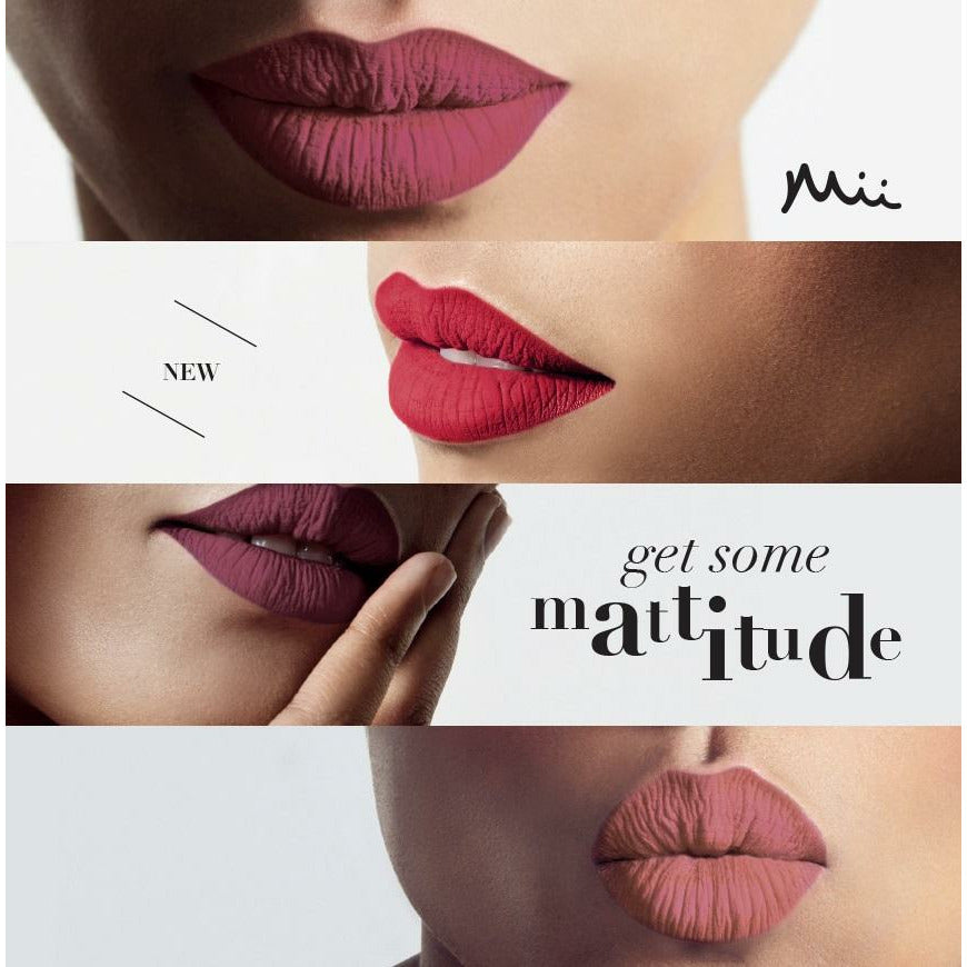 Mii Cosmetics |  Passion matte lip lover 04 obsession - matte lippenstift