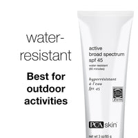Active broad spectrum - SPF45 water resistant van PCA skin