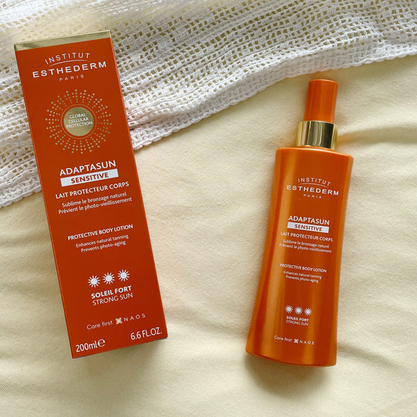 Adaptasun - lait corps soleil sensitive van Institut Esthederm