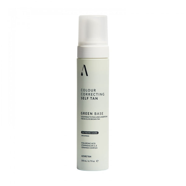 azure-tan-Self-Tan-Mousse-Green-Base-EXTREME-DARK-200ml