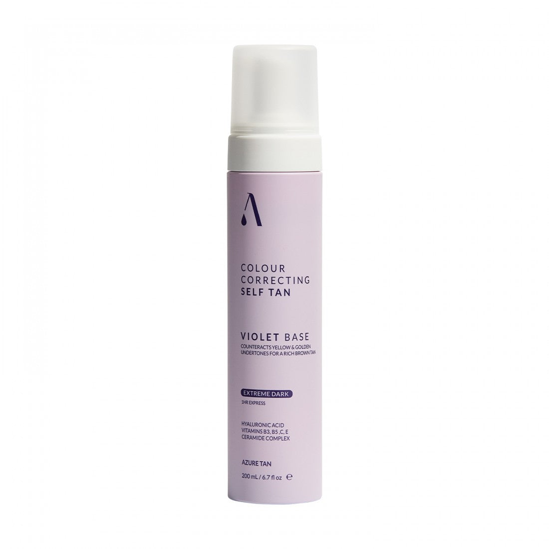 Azure Tan | Self tan mousse - Violet base