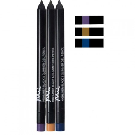 Mii Cosmetics |  Highliner black & glimmer gel pencil