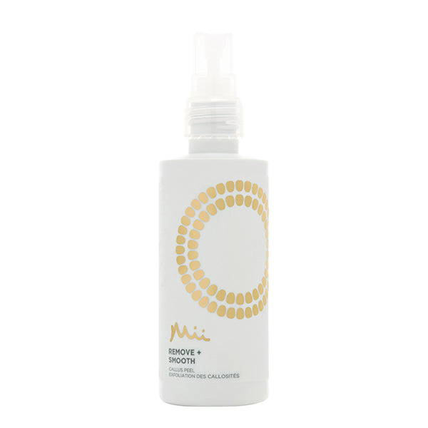 Mii Cosmetics |  Remove + smooth callus peel