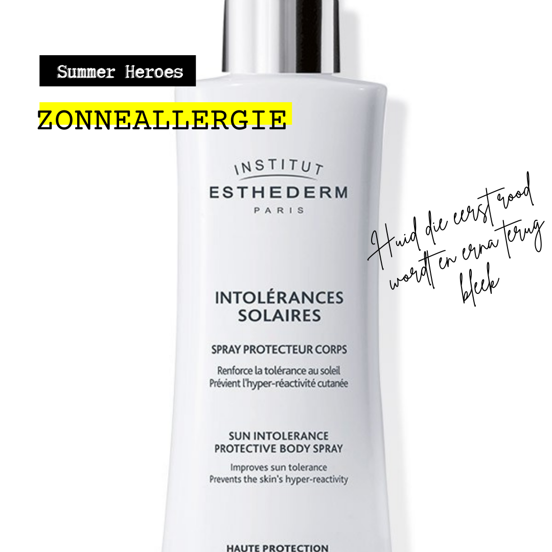 Institut Esthederm | Intolerance solaires - zonnecrème voor zongevoelige huid en zonneallergie